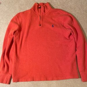 Super comfy orange Polo pullover! Size M! (Men’s)